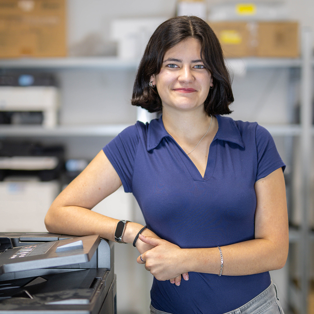 Miriam Mecking, Auszubildende