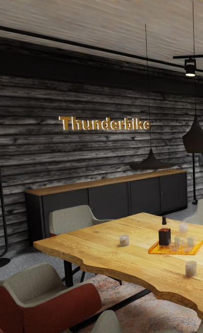 Büro Thunderbike Geschäftsführung